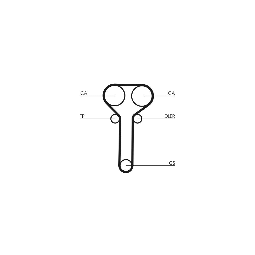 Kit distributie Continental Ctam CT978K1