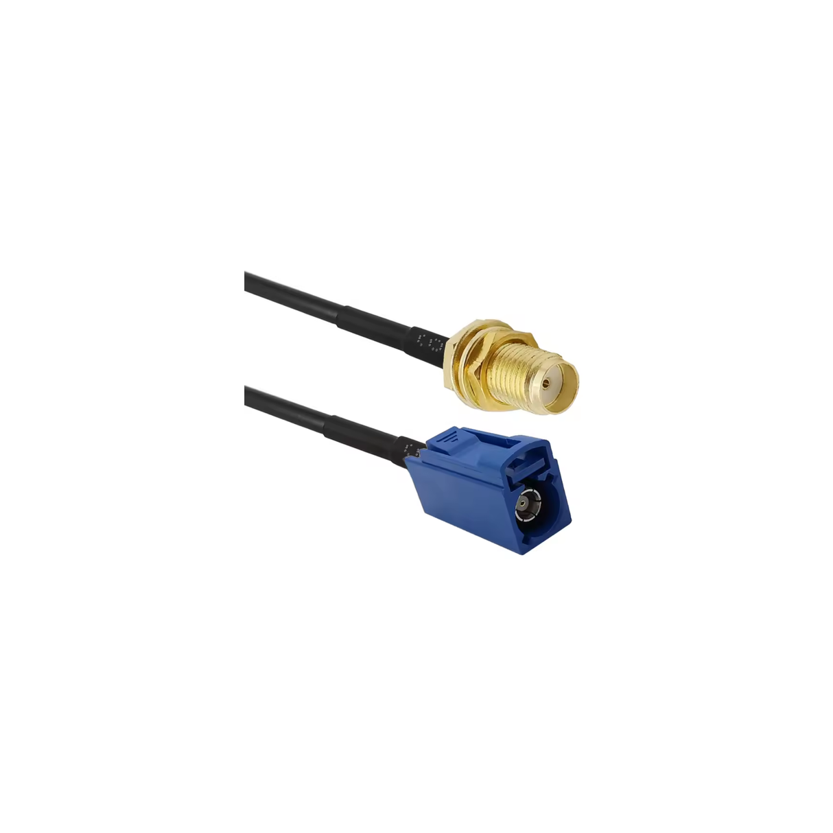 Cablu adaptor antena GPS GSM Fakra C mama la SMA mama RG174 10 cm