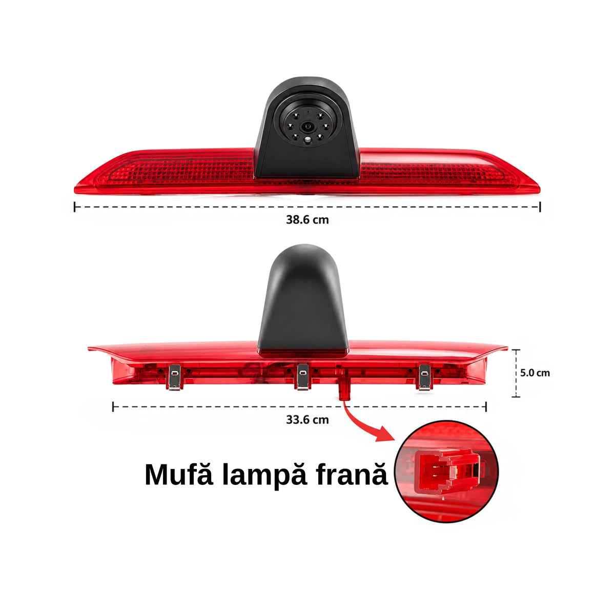 Camera marsarier stop frana Ford Transit MK8 AHD 1080P