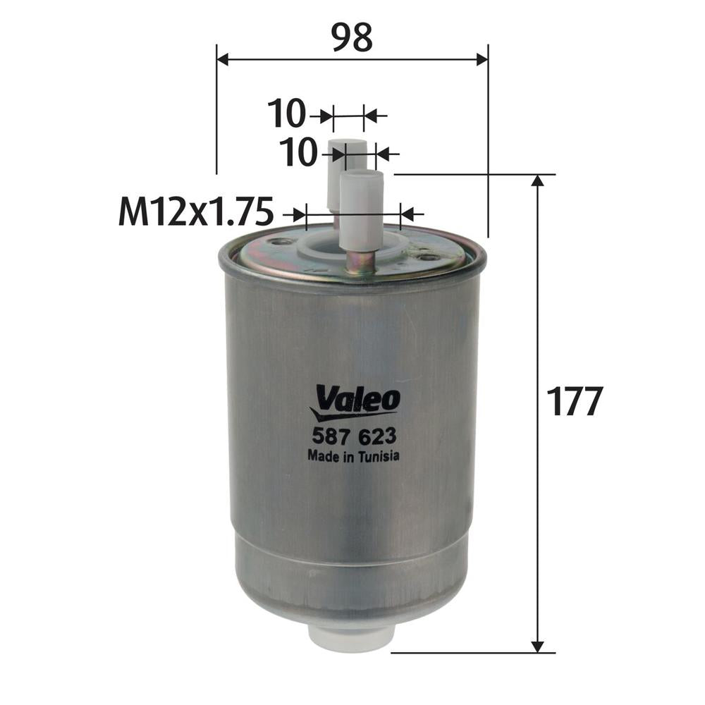 Filtru combustibil Valeo 587623