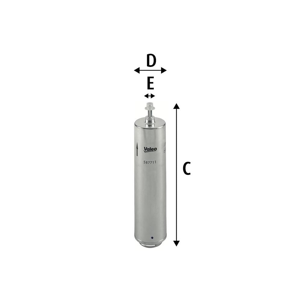 Filtru combustibil Valeo 587711