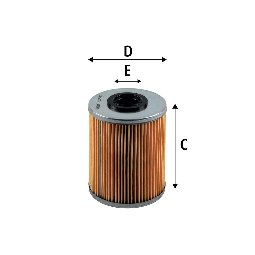 Filtru combustibil Valeo 587902