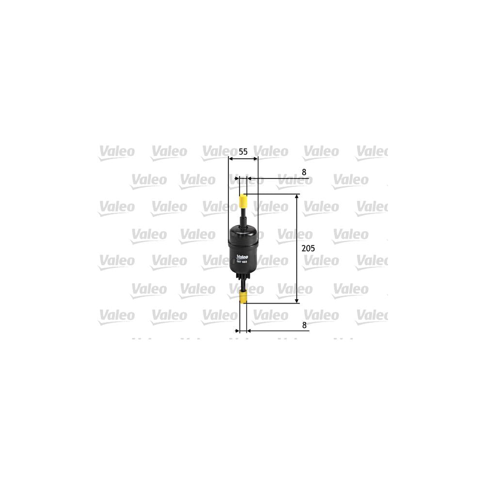 Filtru combustibil Valeo 587023