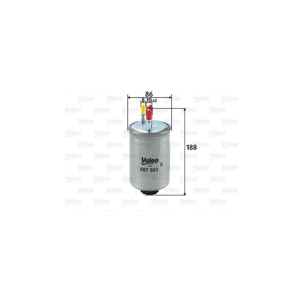 Filtru combustibil Valeo 587503