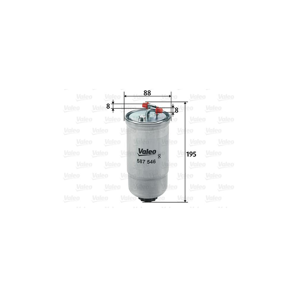 Filtru combustibil Valeo 587546