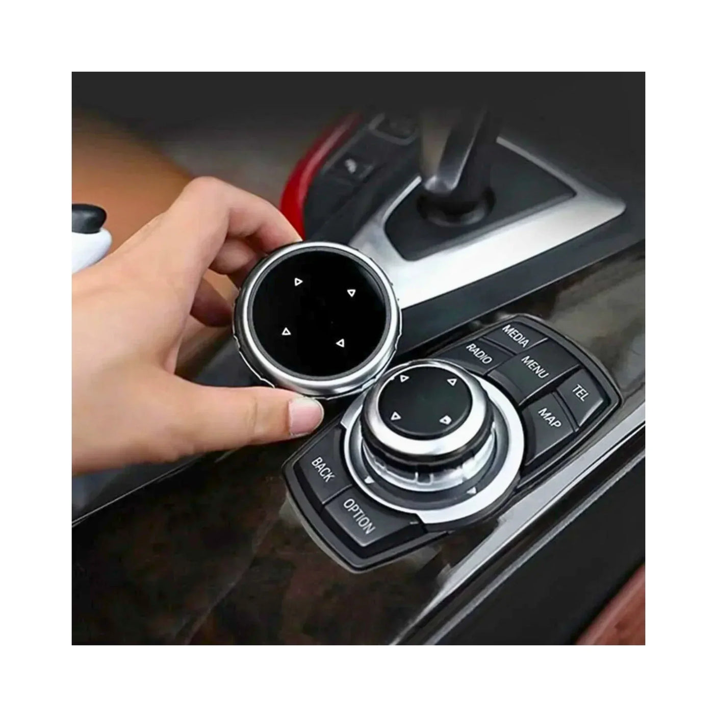 Capac buton iDrive BMW 7 butoane – Seria 1 3 5 X1 Controler Multimedia