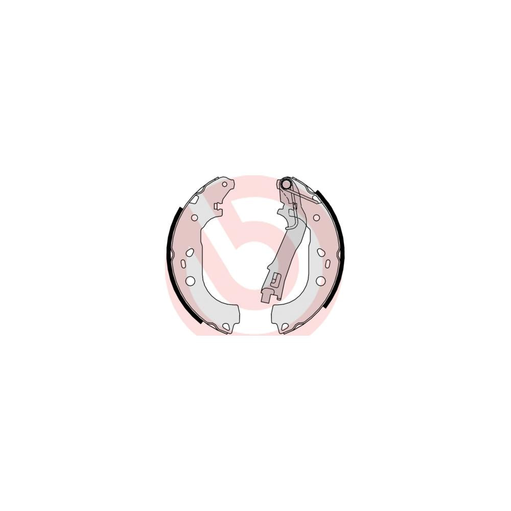 Set saboti frana Brembo S 23 533