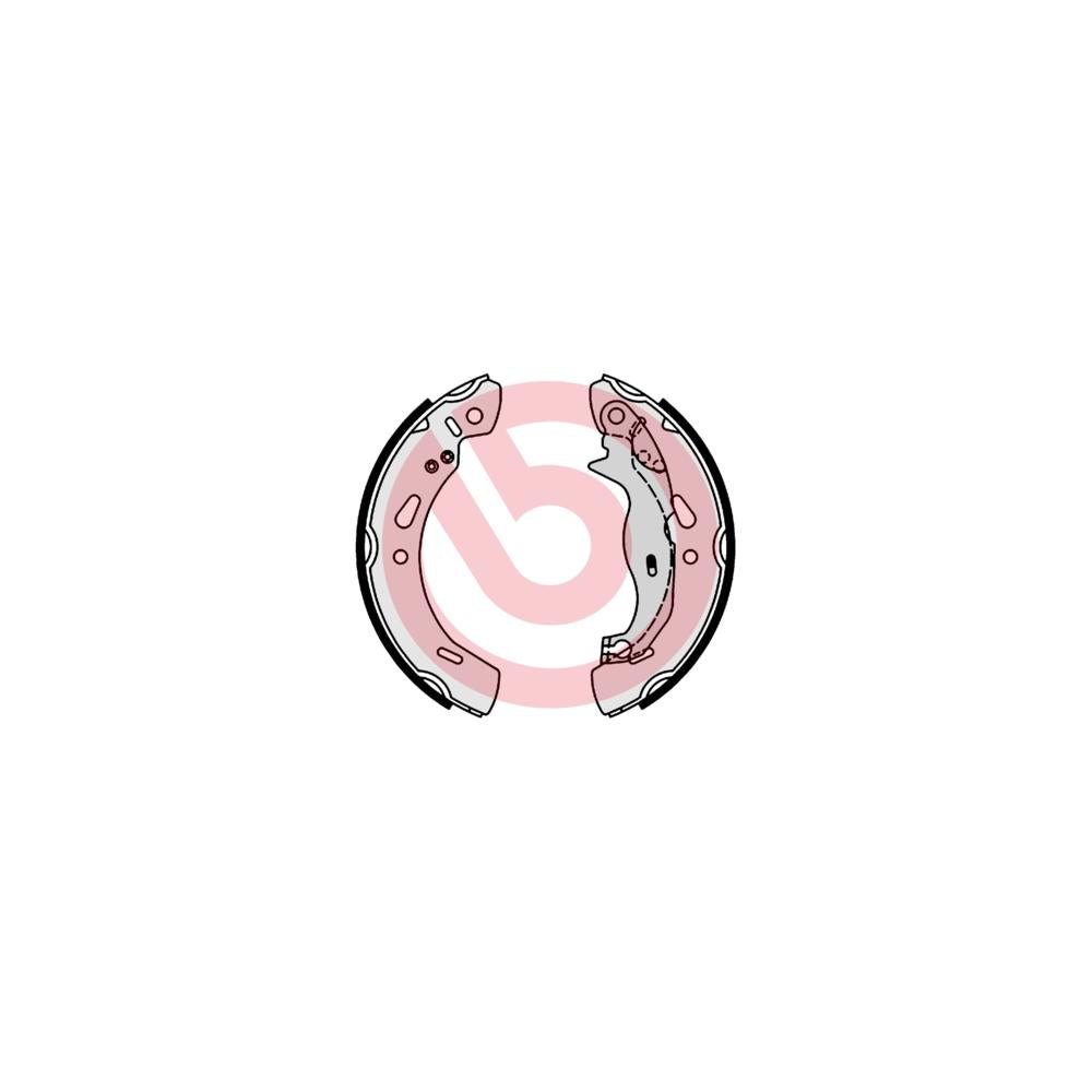 Set saboti frana Brembo S 24 548