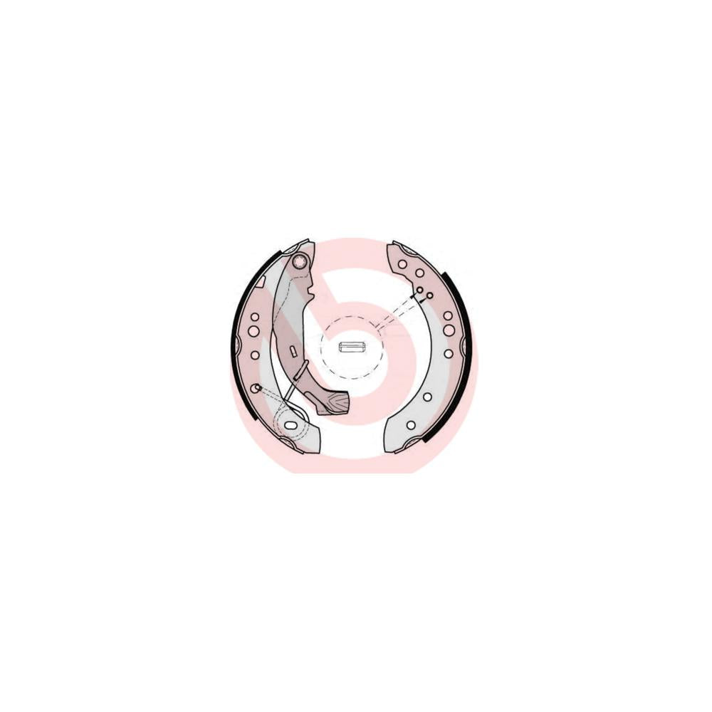 Set saboti frana Brembo S 61 526
