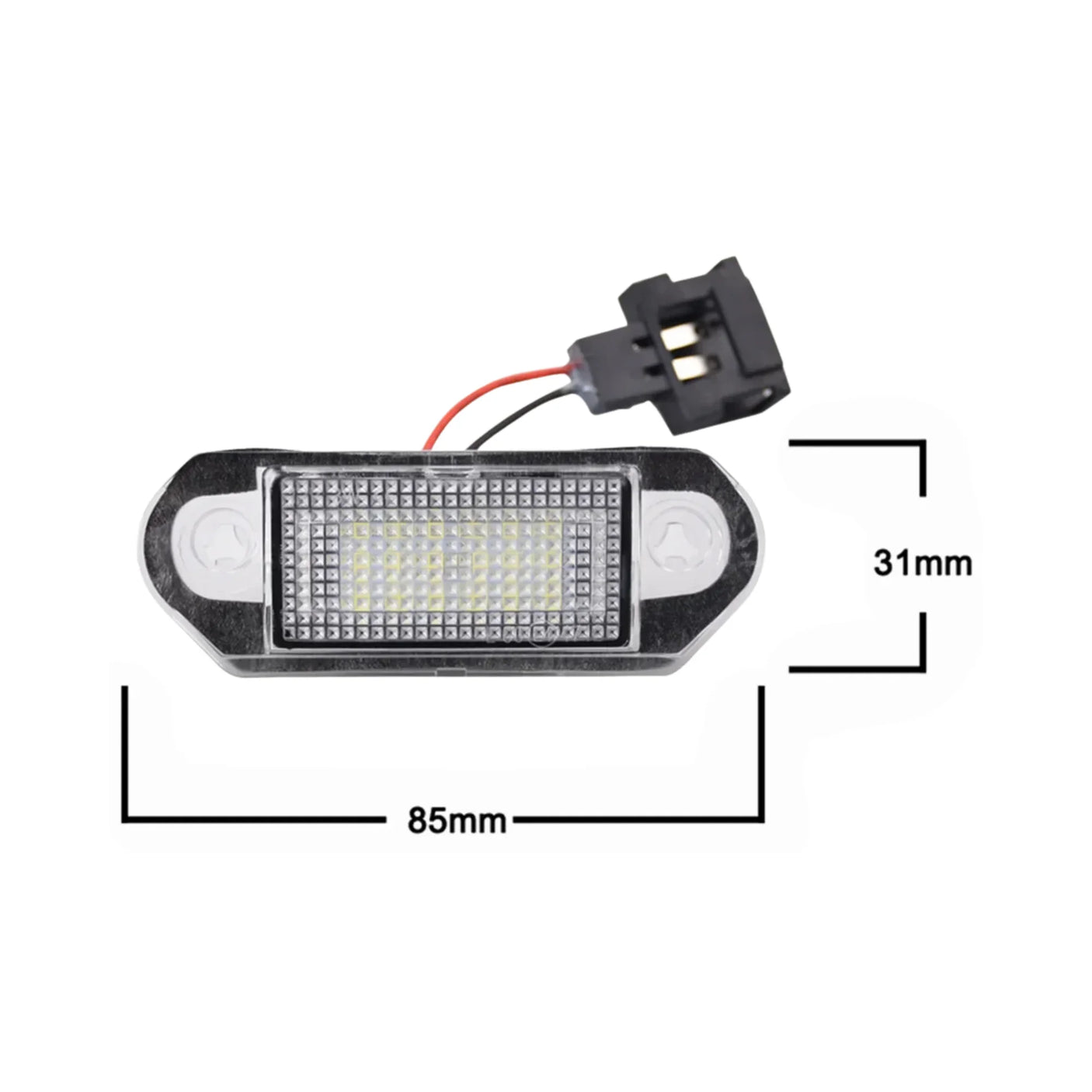 Set 2 lampi LED numar inmatriculare Skoda Octavia I VW Golf 3 Vento