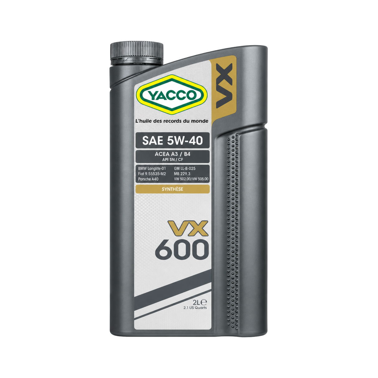 Ulei motor Yacco VX 600 SAE 5W40