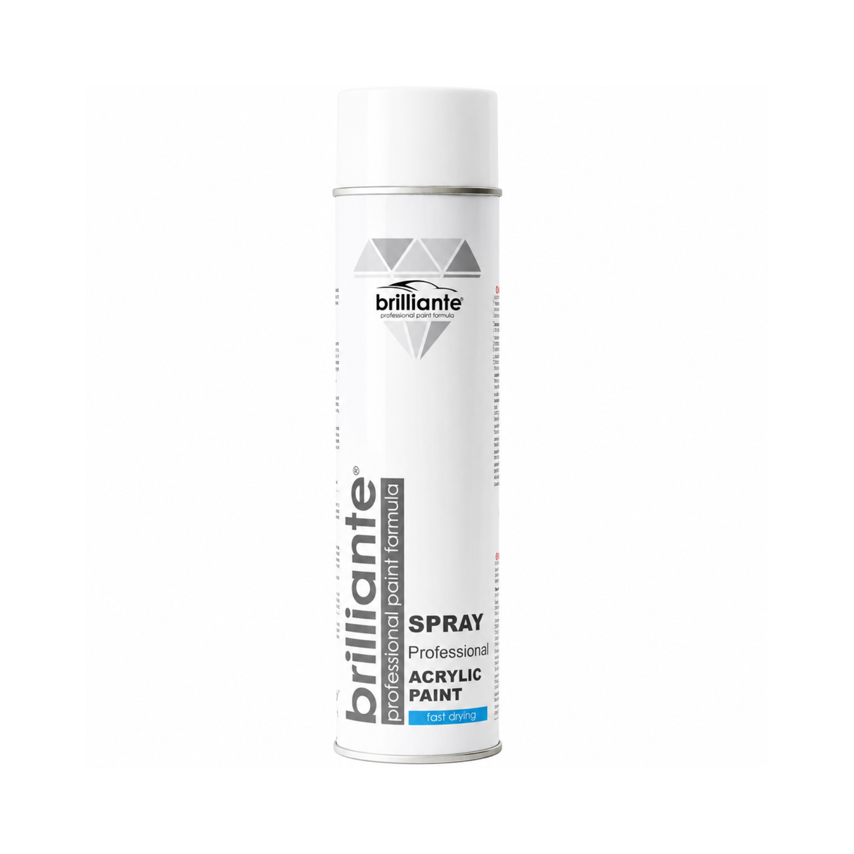 Spray Vopsea Acrilica Alba Brilliante Professional Fast Drying