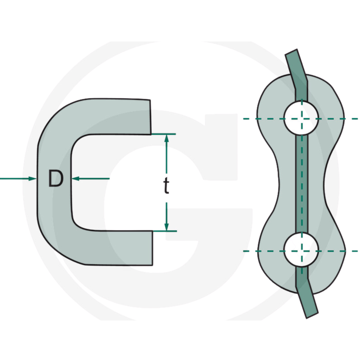 Zale blocare lanturi Siloking