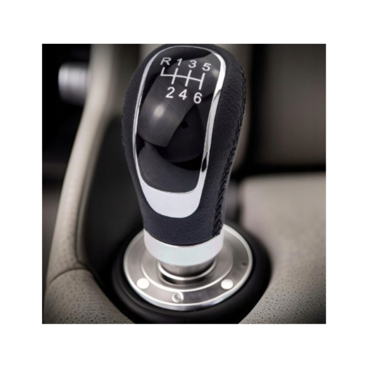 Nuca schimbator viteze universala piele perforata 5 6 trepte