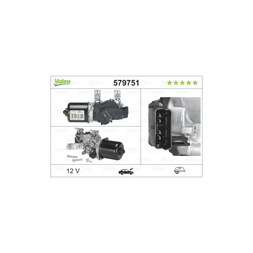 Motor stergator Valeo 579751