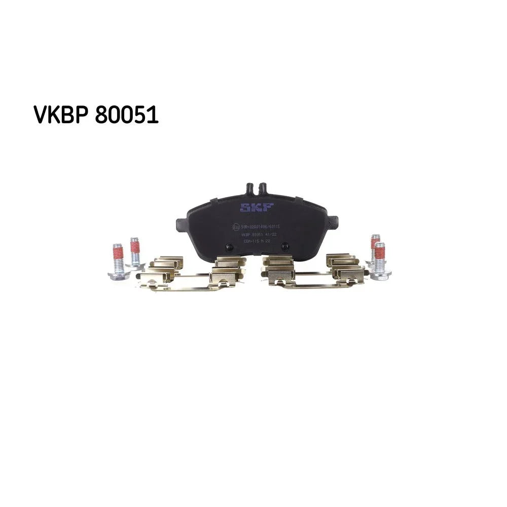 Set placute frana fata SKF VKBP 80051