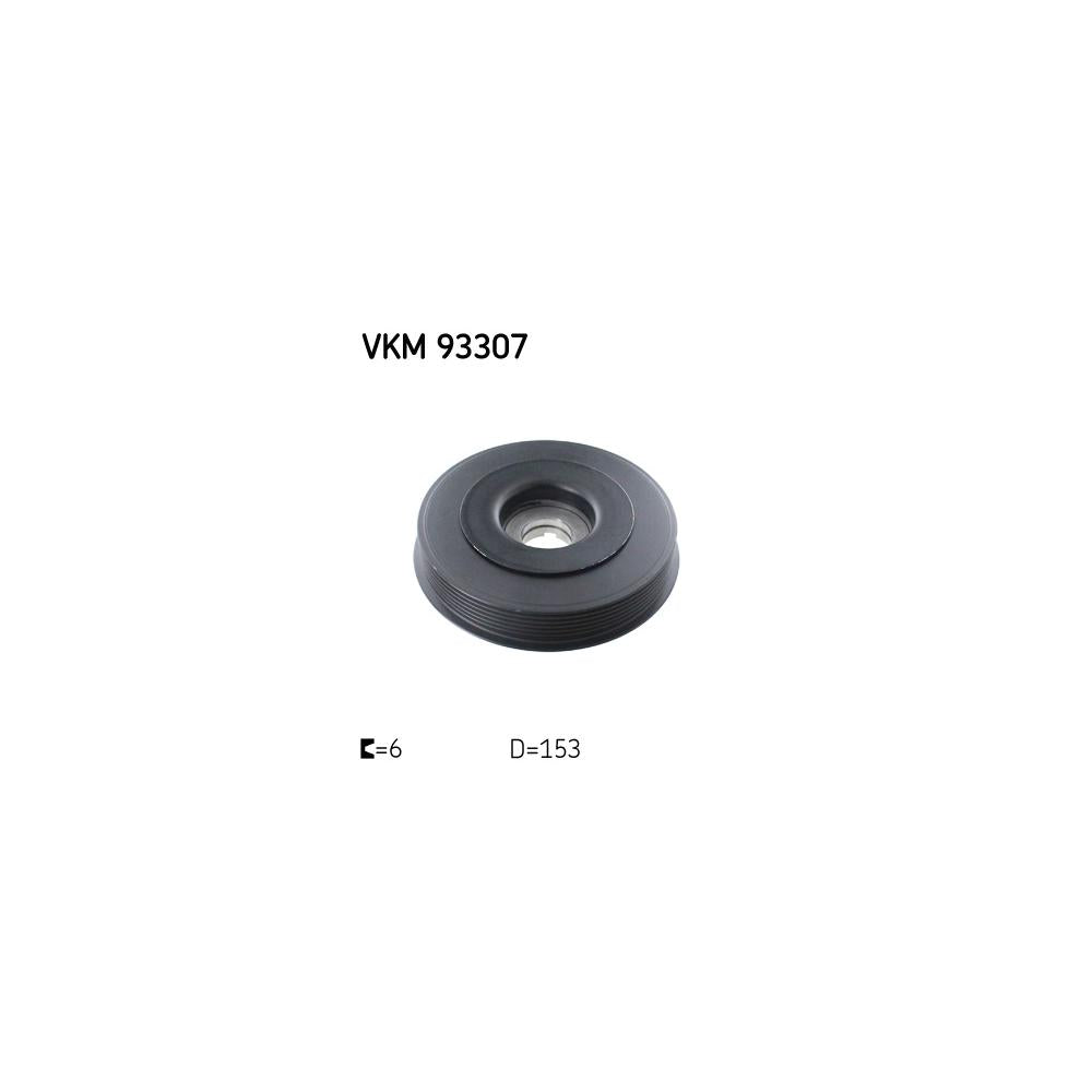 Fulie arbore cotit SKF VKM 93307