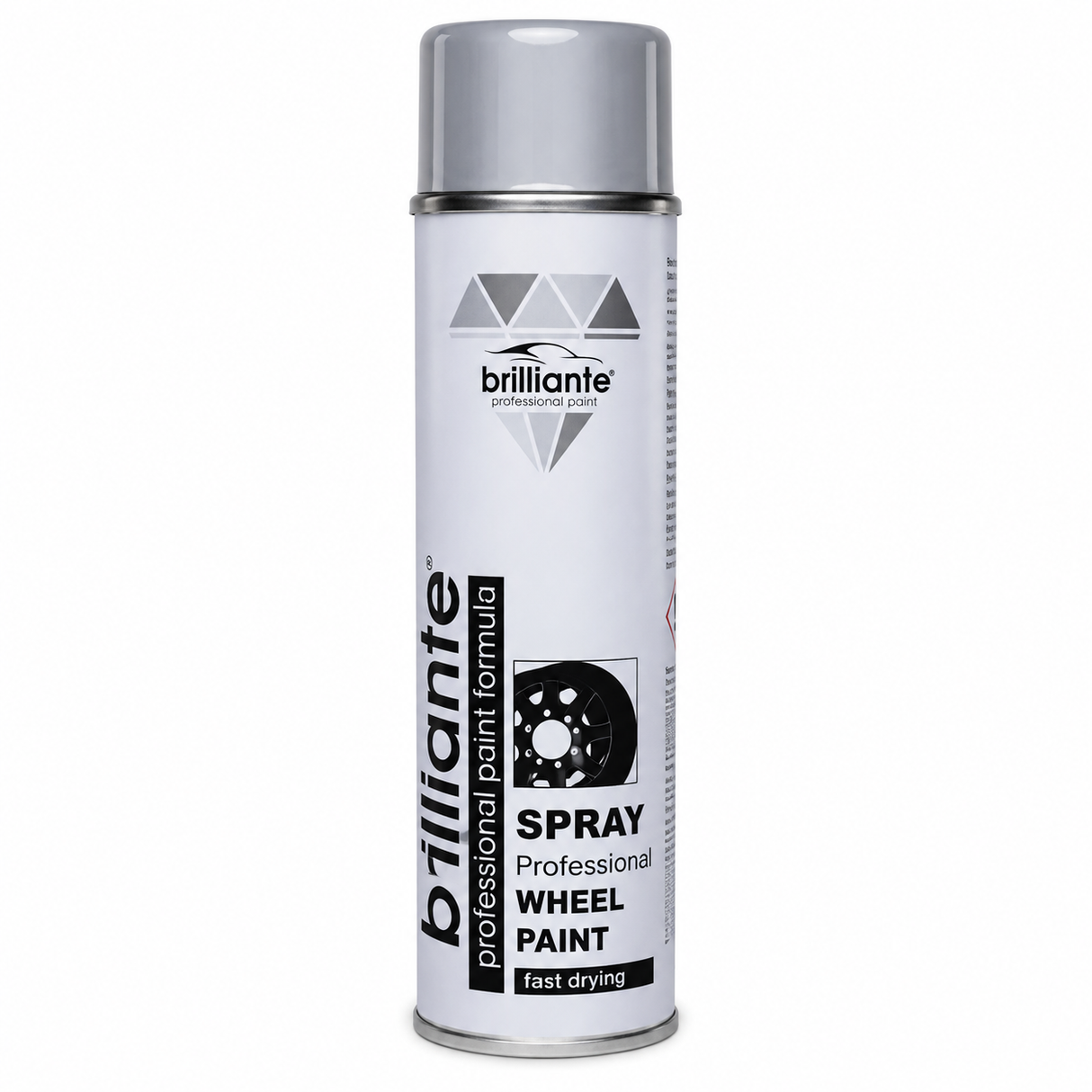 Vopsea spray pentru jante argintiu 600 ml Brilliante