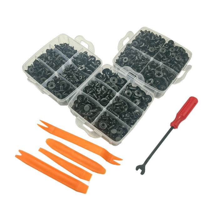 Set de 620 Cleme Plastic + 5 unelte Carg Carguard SCA002 – imagine 2