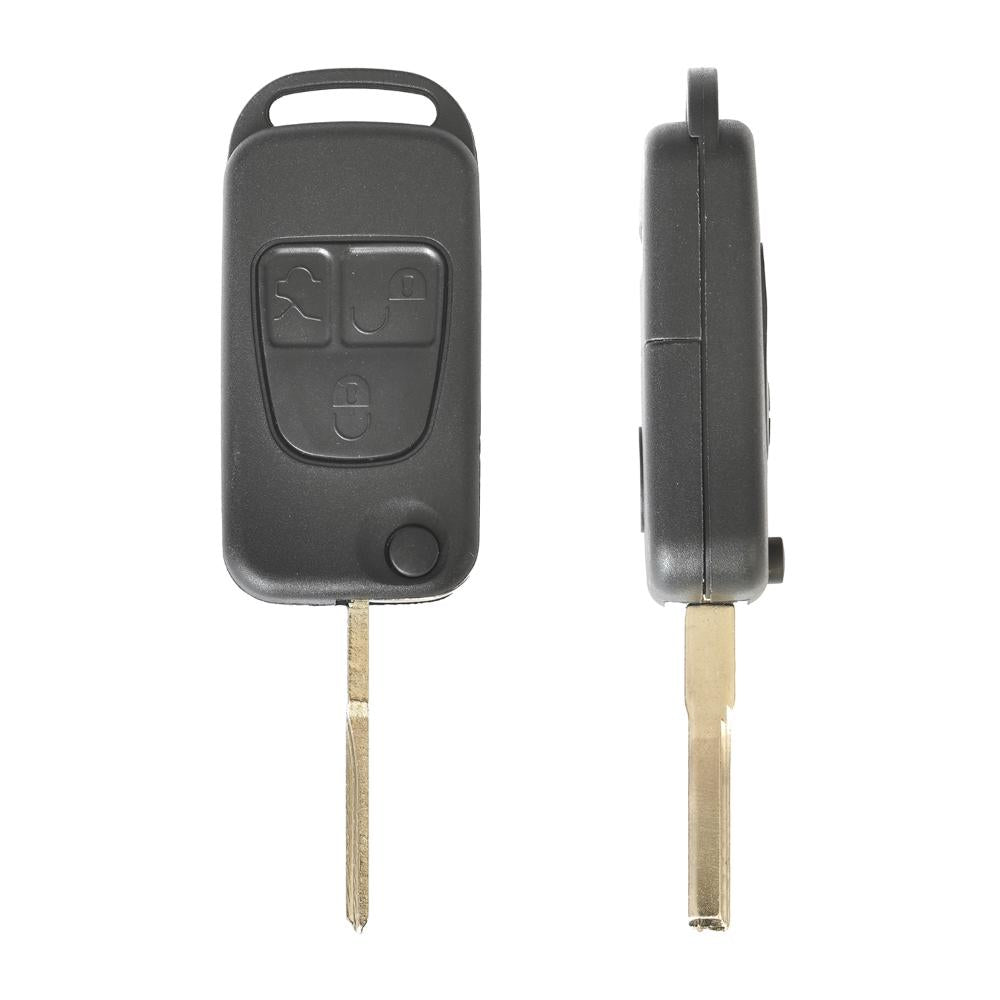 Carcasa cheie contact pentru mercedes-benz class c/ s / ml / sl 3 butoane, cu cheie Akonen 004MC008