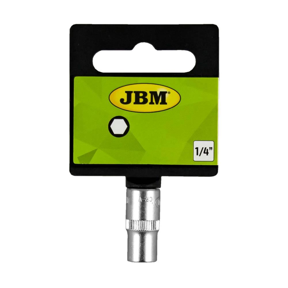 Tubulara hexagonala 1/4` de 7MM Jbm 10105