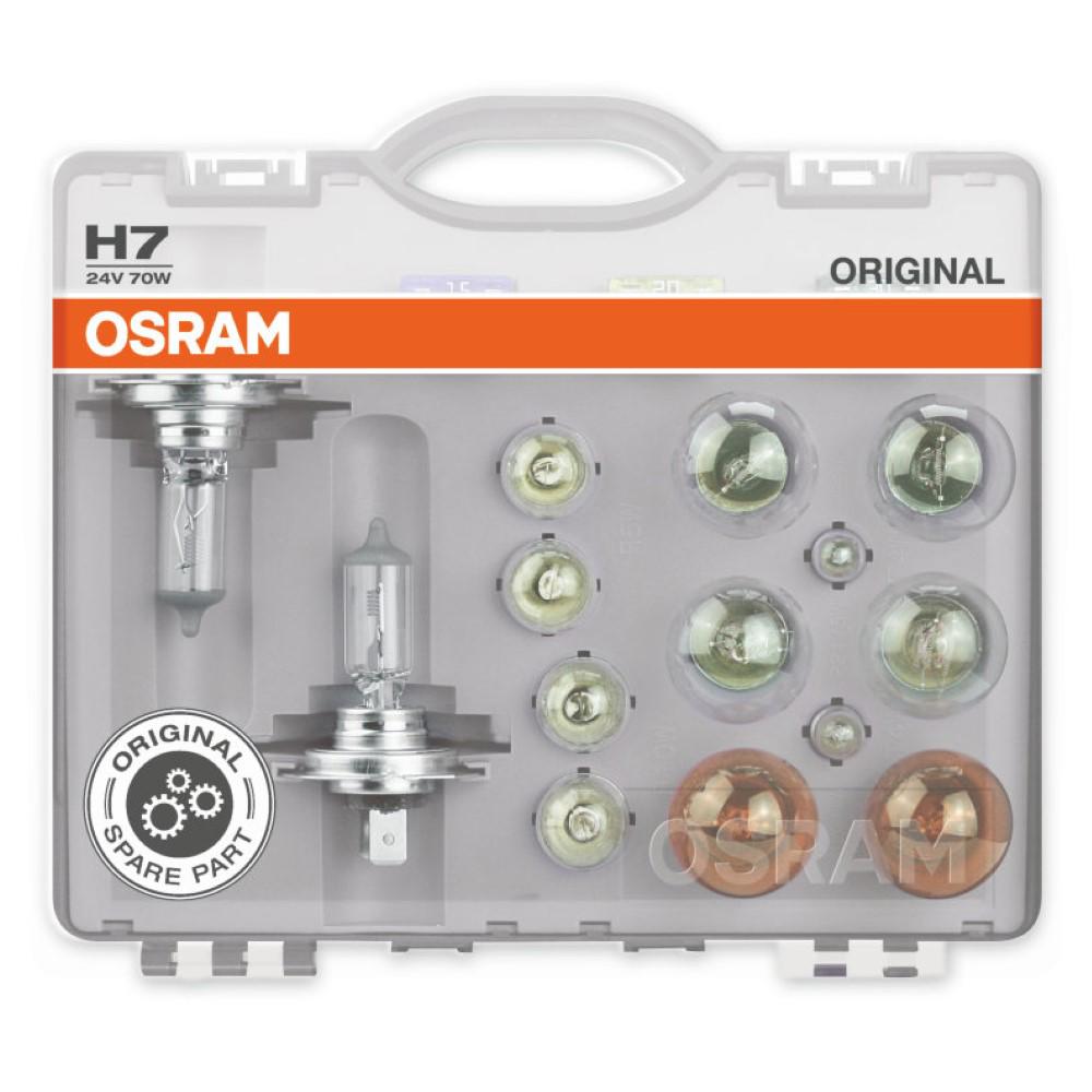 Set becuri auto de rezerva camion 24V H7 Osram Ams-osram CLKH724V