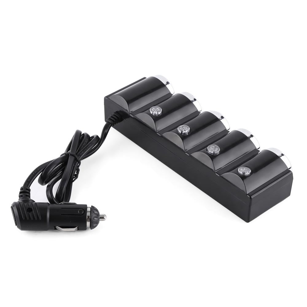 Incarcator auto Pni lighter 04 cu 4 iesiri bricheta 12V/24V si 2 iesiri USB (1A), indicator LED PNI-SBR04