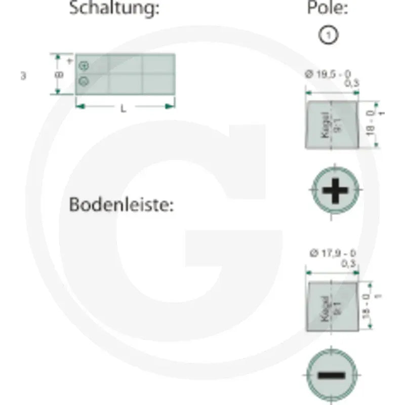 Baterie 12 V / 160 Ah