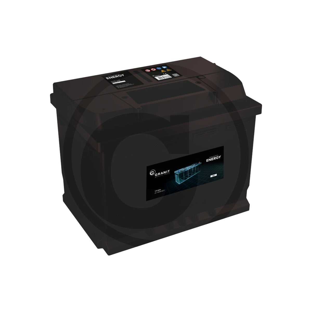 Baterie tractor 12V 60Ah Baterie de alimentare SLI Ca/Ca GRANIT ENDURANCE ENERGY 5850010071