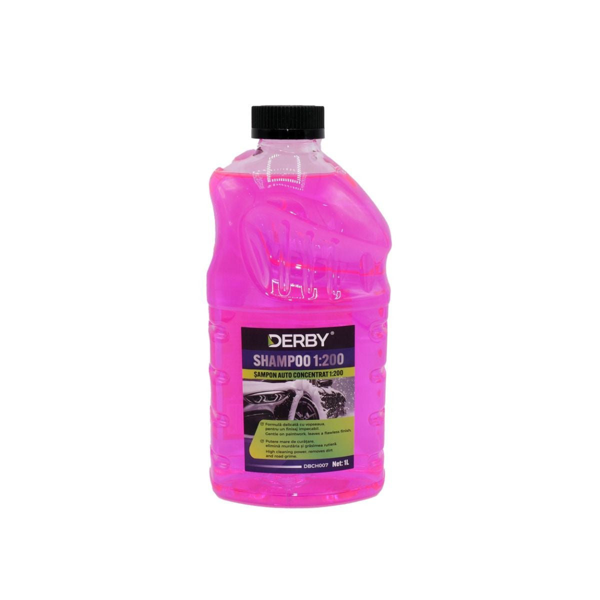 Sampon auto concentrat roz 1:200 Derby 1L DBCH007