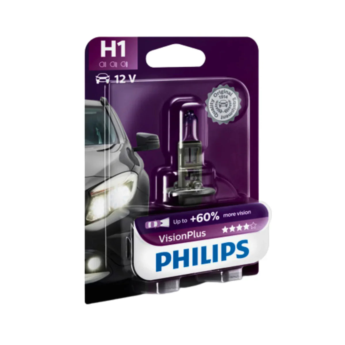 Bec far h1 55w 12v vision plus philips
