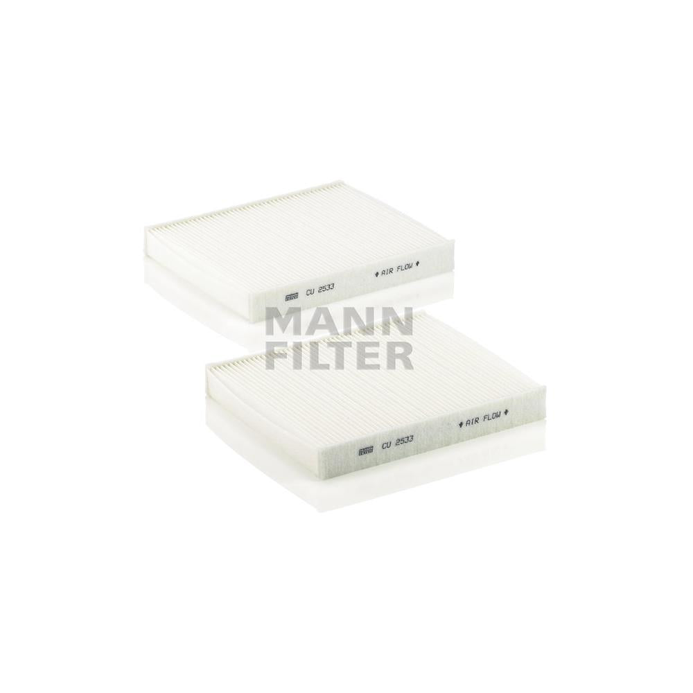 Set filtre habitaclu Mann-filter CU 2533-2
