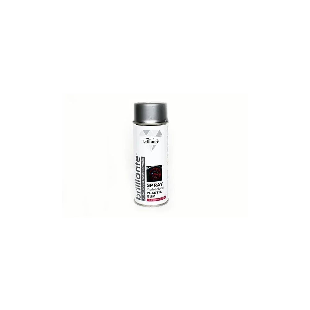 Vopsea spray cauciucata (argintiu) 400ML Brilliante 01456 – imagine 2