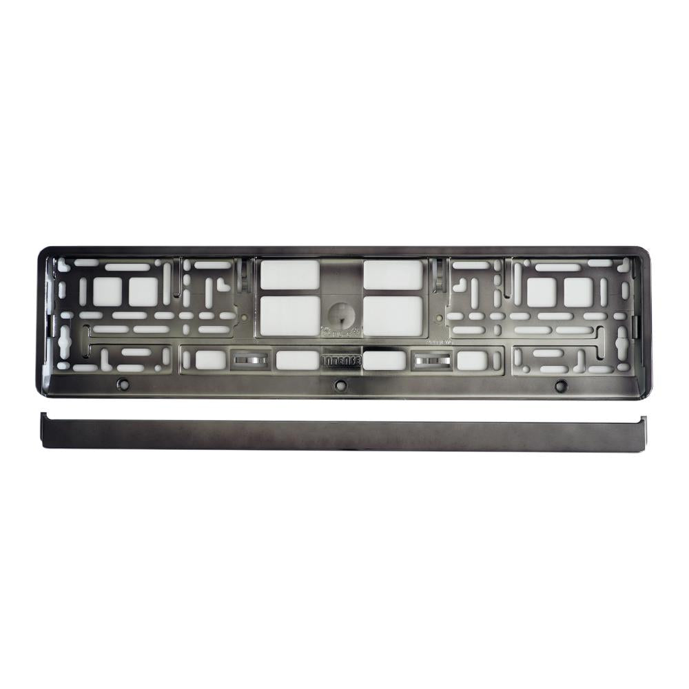Suport numar inmatriculare Mega Drive metalizat graphite 1 buc 45182