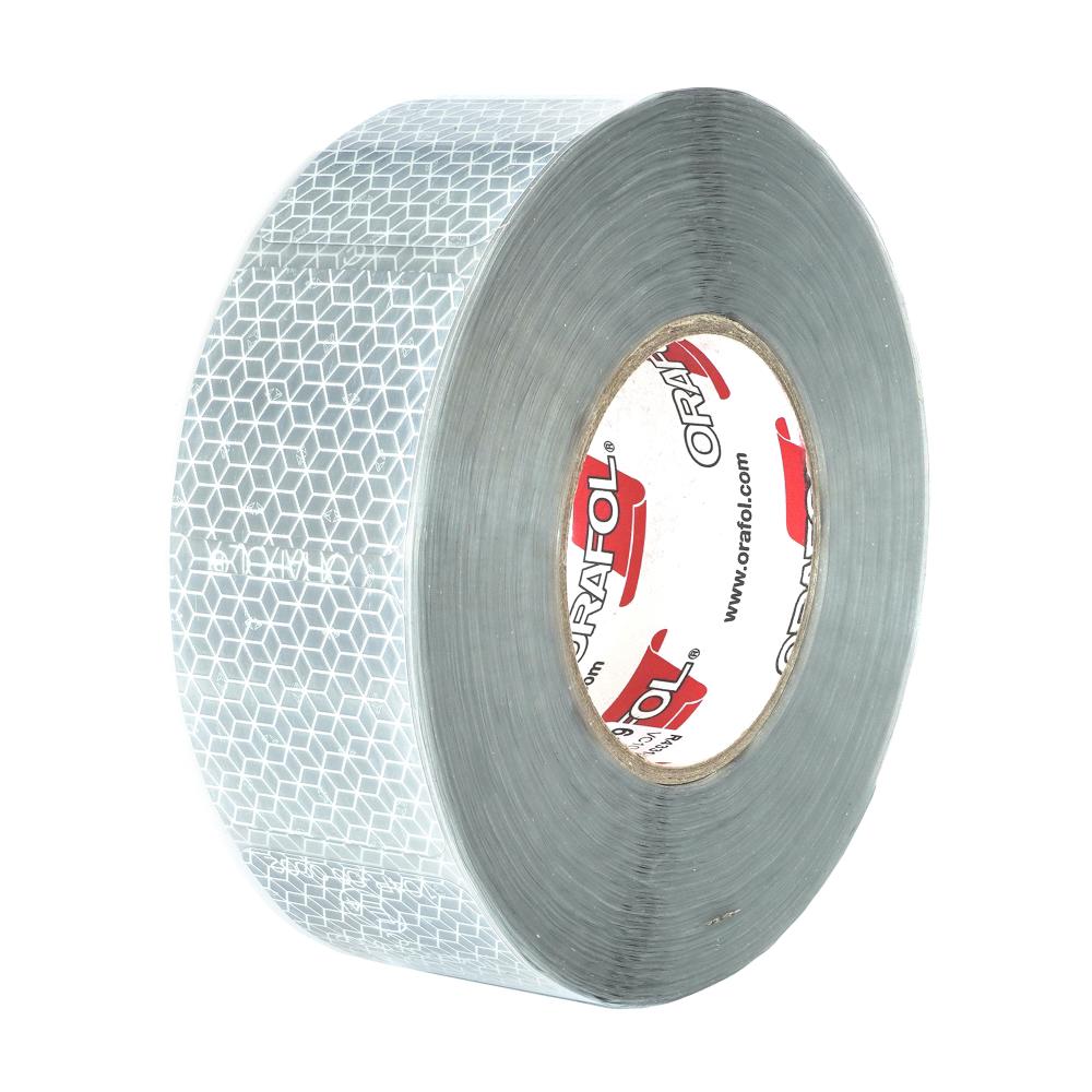 Banda reflectorizanta segmentata reflexite orafol alb 50MMX50M ece 104 Mega Drive 104247
