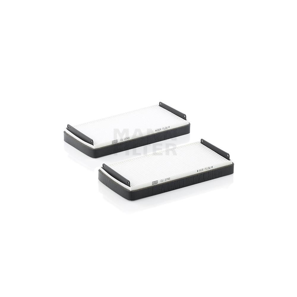 Set filtre habitaclu Mann-filter CU 2745-2