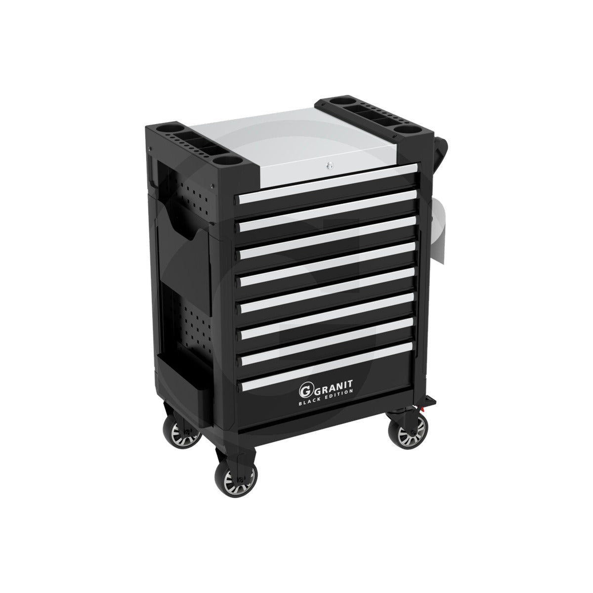 Carucior de atelier Dynamic, echipat, 197 buc 195 piese GRANIT BLACK EDITION 7301021 – imagine 4
