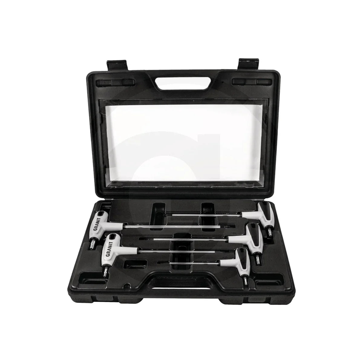 Cheie Allen cu maner in T, profil hexagonal, 5 buc TX GRANIT BLACK EDITION 7301655