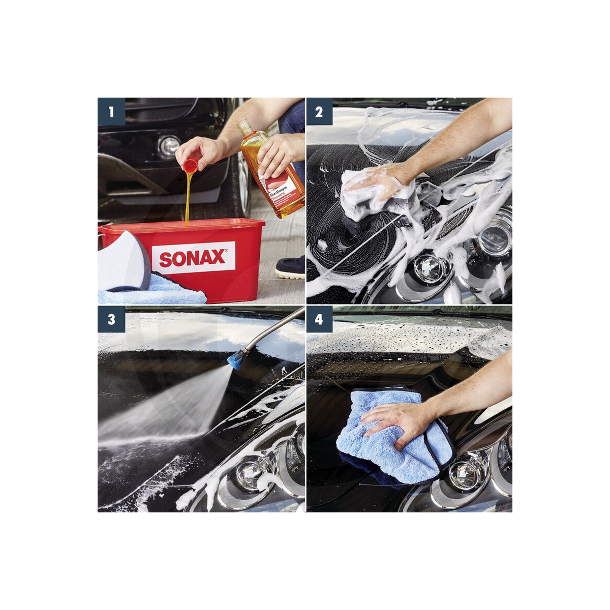 Concentrat sampon stralucire 1 L SONAX 320314300 – imagine 3