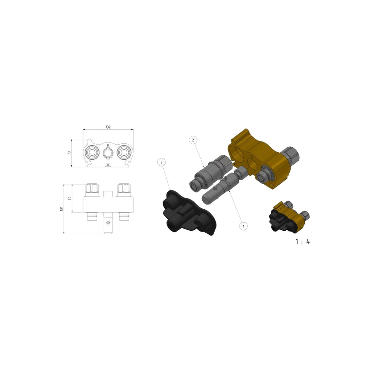 Cupla rapida hidraulica tata CEJN 109322251 – imagine 2