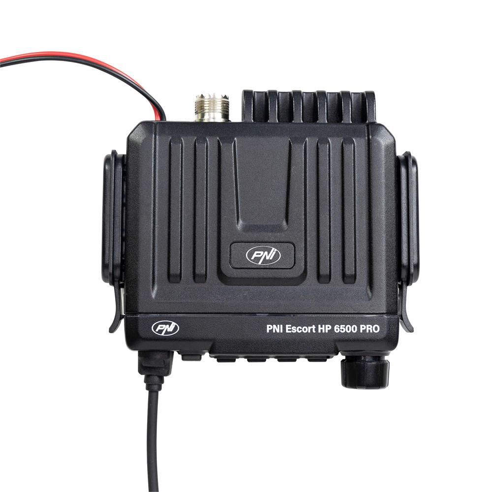 Statie radio cb Pni escort HP 6500 pro, multi-standard, vox, nrc, 4W, am-fm, 12V, sq, asq, mufa de bricheta inclusa PNI-HP-6500P