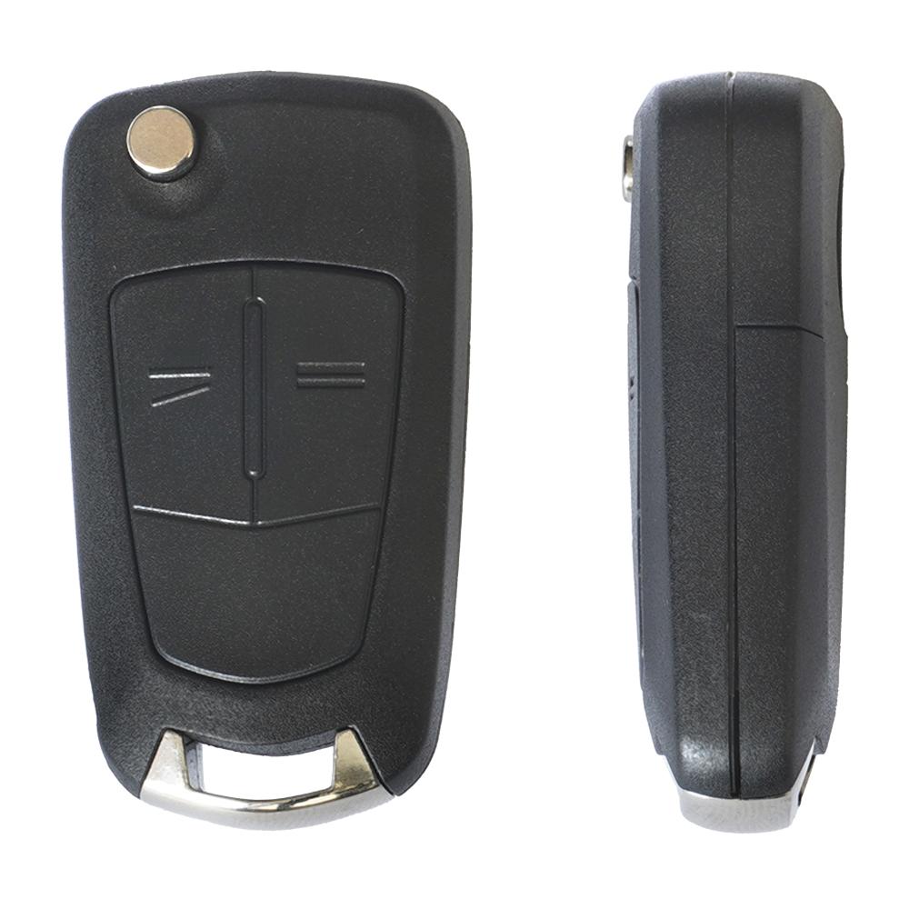 Carcasa cheie contact pentru Opel vectra, 2 butoane, cu cheie Akonen 004OP007