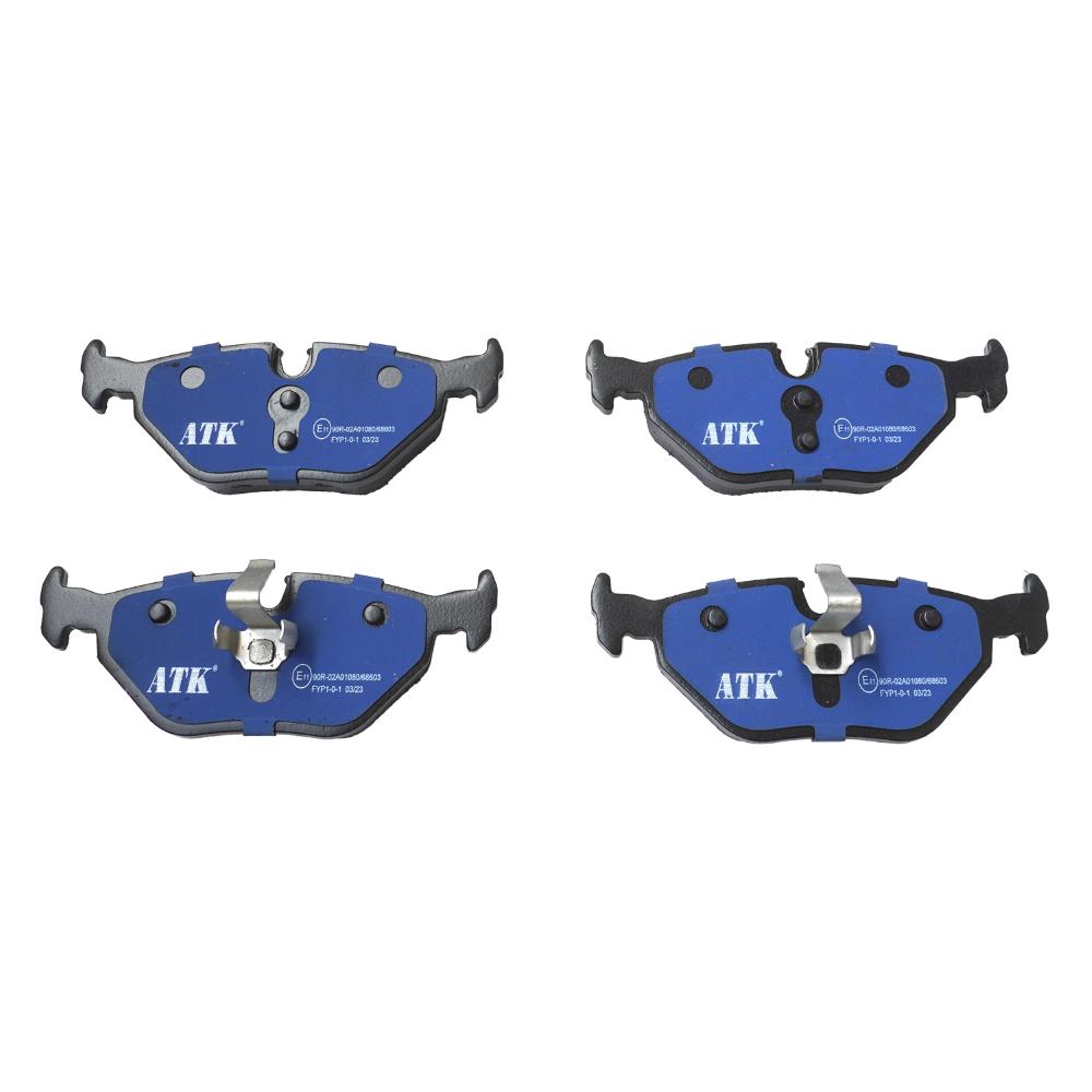 Set placute frana spate ATK Autotechnik ATK 08.01.027