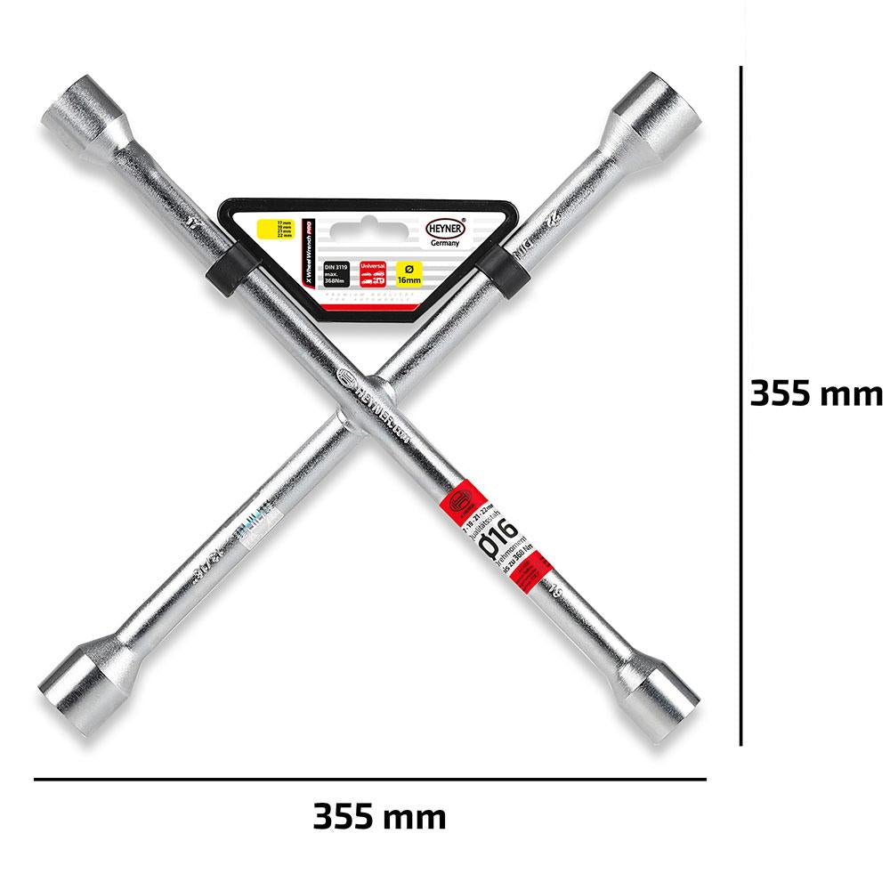 Cheie roti in cruce 17/19/21/22 mm Heyner 420000