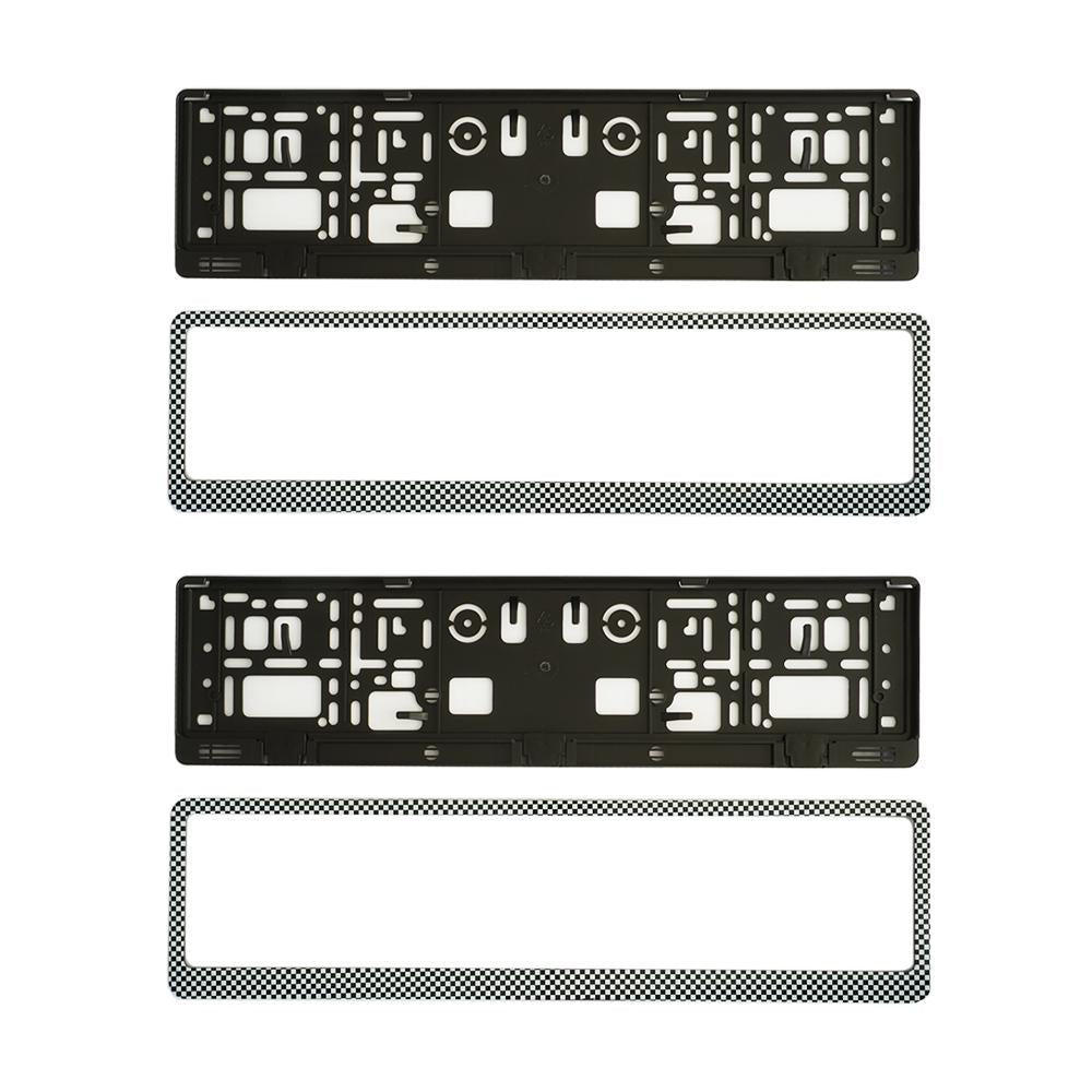 Suport numar inmatriculare Mega Drive carbon set 2 buc 45191