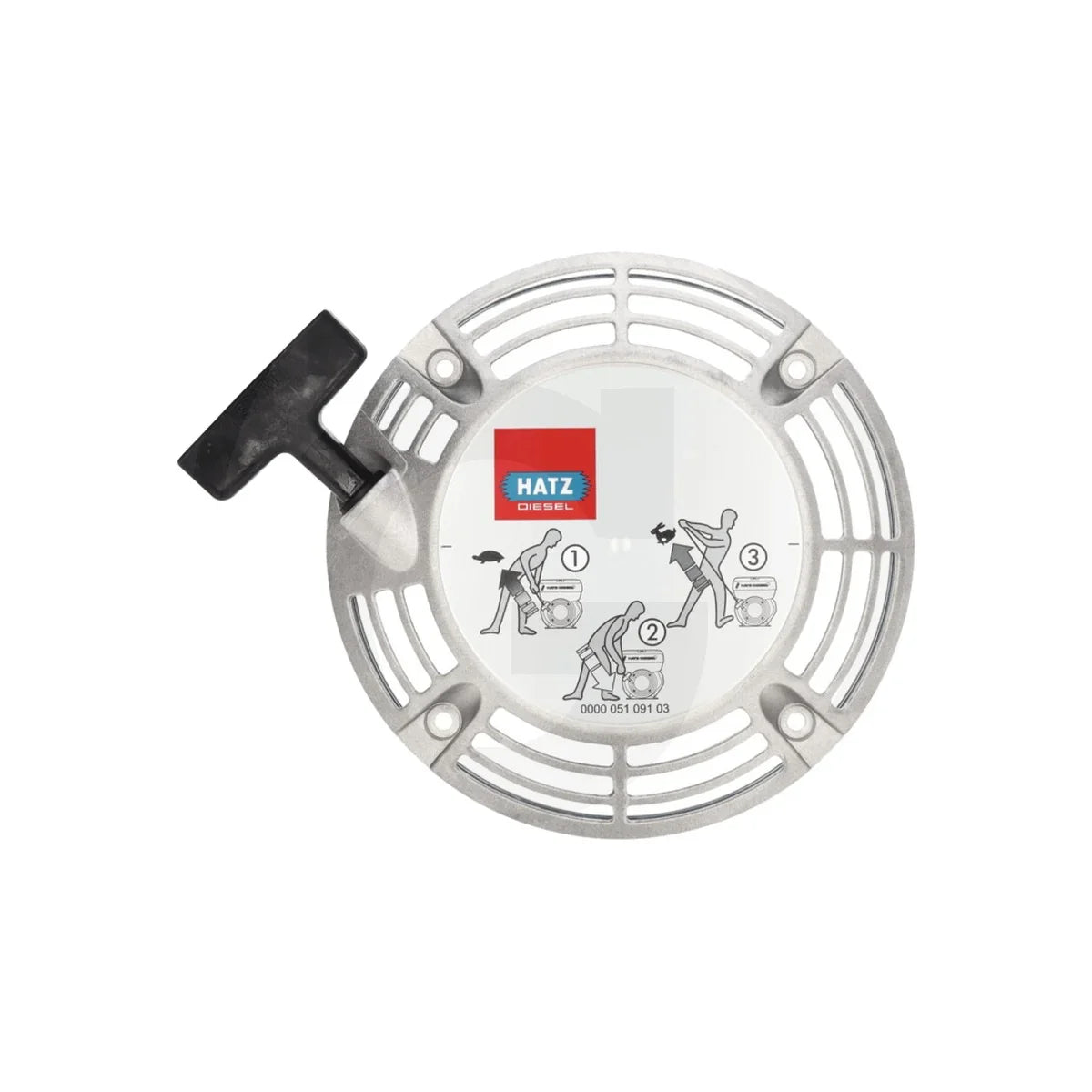 Demaror reversibil compatibil Hatz HATZ 23815H50001