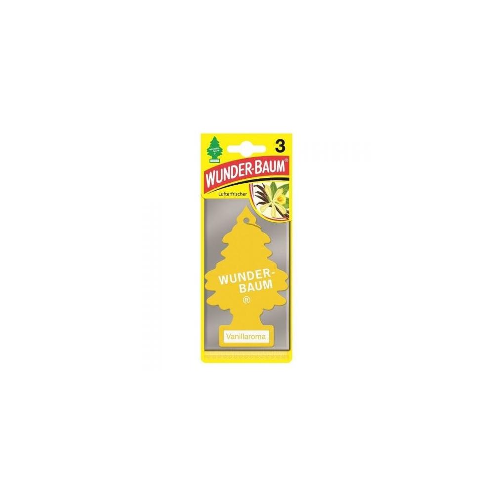 Set 3 bucati odorizante auto bradut wunder-baum vanillaroma 7612720751112