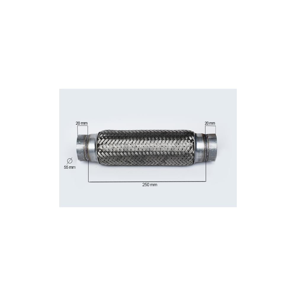 Racord flexibil outer braid (A) 55X250 mm Asam Automotive 33751