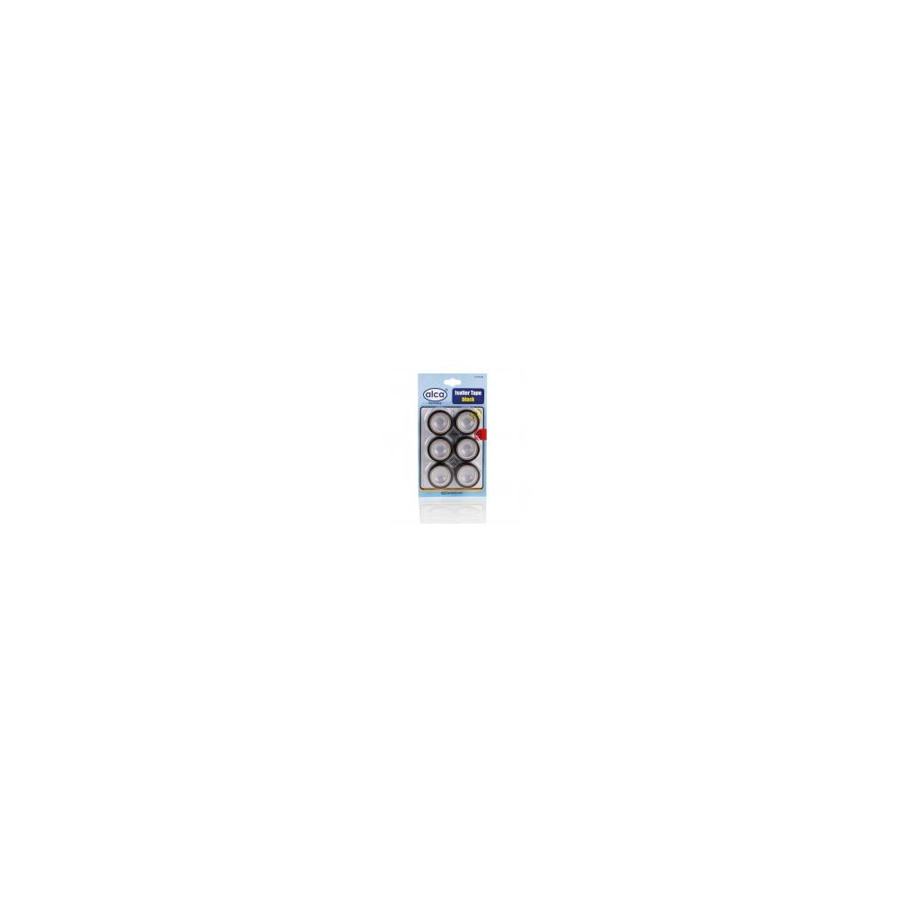 Banda izolatoare adeziva neagra 6 x 5 m Alca 554200