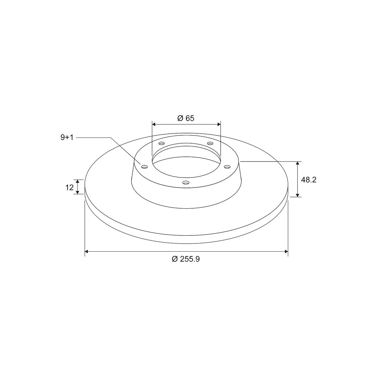 Disc frana Valeo 672547 – imagine 4